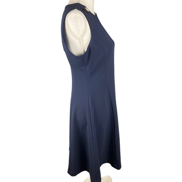 Calvin Klein Sleeveless Fit & Flare Casual Dress - Picture 4 of 10